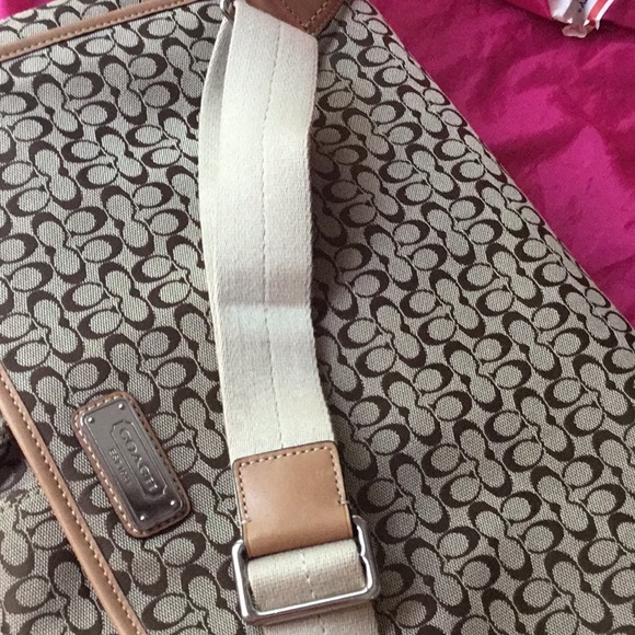 coach Signature laptop carry bag preowne like new - Picture 16 of 16
